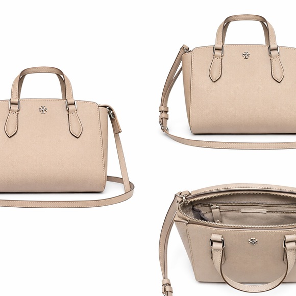 Tory Burch Beige Leather Satchel
